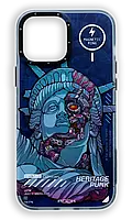 Чохол-накладка Rock InShare Statue of Liberty with Magsafe для iPhone 13 Pro Max Blue