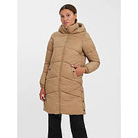 Пуховик Vero Moda Uppsala 10270146 Regular Fit бежевий