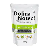 Пауч Dolina Noteci Premium для собак з дичиною, 500 гр