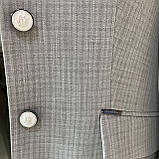 Піджак J. London жіночий класичний преміум довгий рукав на гудзиках 46 сірий, фото 9