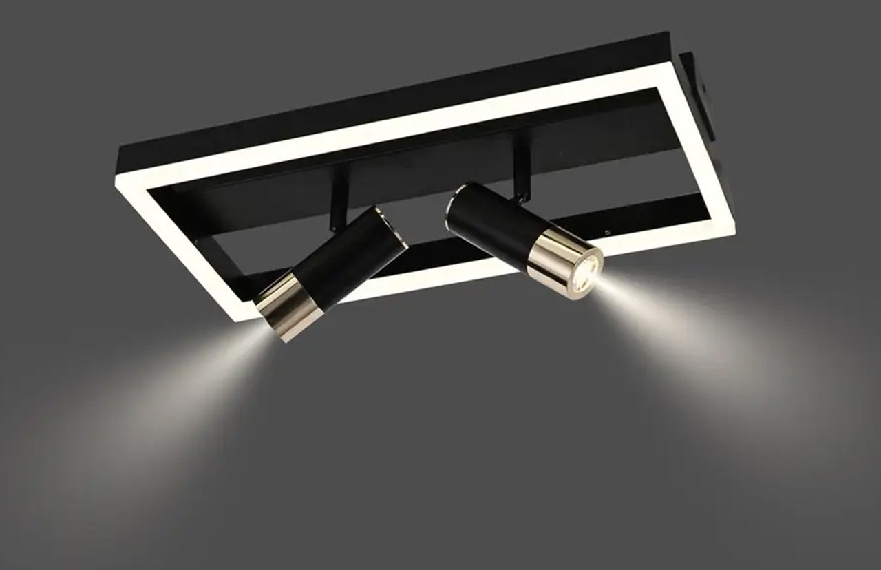 Люстра світлодіодна LED з пультом, DIMMER, 42+10w Sneha (99653416044/3 BLACK)