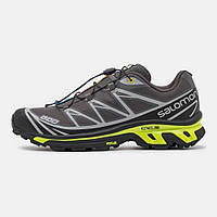 Кроссовки Salomon XT-6 Black Grey, мужские кроссовки, Саломон