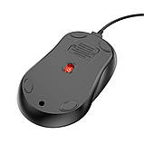 Миша BOROFONE BG4 Business wired mouse Black, фото 3