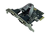 Контролер PCI-E Kingda B00623 2xCOM RS232 чипсет Moschip 9922 RTL