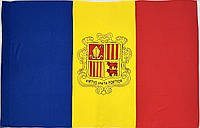 Флаг Андорры - 1000мм*1500мм - Аппликация