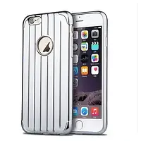 Чохол силіконовий Joyroom Samsonite з заглушками для iPhone 6 / 6s Silver