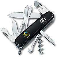 Складной нож Victorinox Climber Ukraine 91 мм 14 функций Украина ЕС (1.3703.3_T1130u)