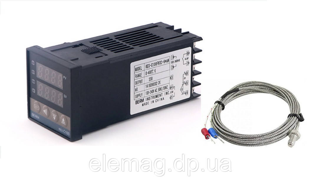 SSR REX-C100 FK02-V*AN ПІД  контролер, термопара 5 метрів