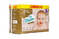 Підгузки Dada Extra Care Jumbo Bag Розмір 4 Maxi 7-18 кг 82 шт.