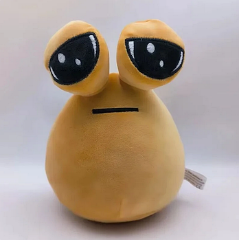 М'яка іграшка інопланетянин персонаж із дитячої гри Поу Pou