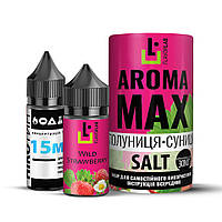 Набор для самозамеса солевой Flavorlab Aroma MAX 30 мл (Клубника-Земляника, 0-50 мг)-ЛВP