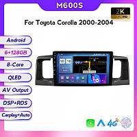 Штатная магнитола Toyota Corolla (E120) (2000-2004) M160 (2/32 Гб), HD (1280x720) IPS, GPS + CarPlay