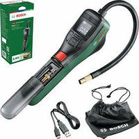 Насос аккумуляторный Bosch EasyPump, 3.6 В, 3 Ач, 10.3 бар, 10 л/мин, 0.4 кг (компрессор автомобильный)