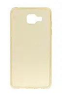 Чохол силіконовий Remax 0.2 mm для Samsung A3 2016 SM-A310 Gold