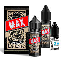 Набор для самозамеса солевой Flavorlab Infinity MAX 30 мл, 0-50 мг Monaco (Табак с ореховыми нотками)-ЛВP