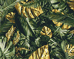 Картина за номерами "Пальмове листя", в термопакеті 40*50 см Metalic/Флуоресцентні
, ТМ Brushme, Україна