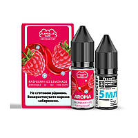 Набор для самозамеса солевой Flavorlab Disposable Puff 10 мл, 0-50 мг Raspberry Lemonade ice (Малиновый ли-ЛВP