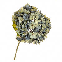 Цветок искусственный "Гортензия", голубая, 33 см