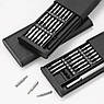 Набір викруток 25 в 1 Torx Hex Precision DIY з кейсом, магнітні біти, викрутки для ремонту телефонів, фото 4