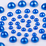 Перлини SANTI самоклеючі темно-сині, 50 шт, фото 2