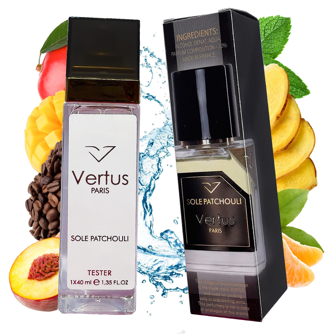Sole Patchouli Vertus (Соле Пачулі Вертус) 40 мл. ОПТ, фото 1