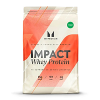 Impact Whey Protein - 1000g Banana, концентрат сывороточного протеина, сывороточный протеин для роста мышц