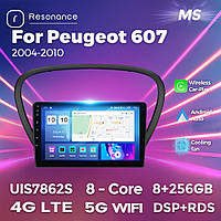 Штатная магнитола Peugeot 607 (2004-2010) E100 (1/16 Гб), HD (1024x600) IPS, GPS