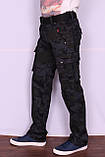 Чоловічі джинси-карго камуфльовані "Iteno "(розміри 38.), фото 3