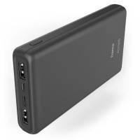 Батарея универсальная Hama ALU15HD 15000mAh Input:Micro-USB\/Type-C, Output:Type-C(3A),2*USB-A(2,4A),