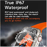 Смарт-годинник BIG S10 Pro Ultra 2 IP67+GPS Orange, фото 4