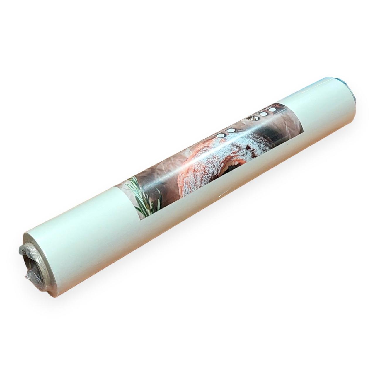 Пергамент рулонний для випічки силіконізований з двох сторін професійний білий 38 см /~30 м