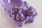 Шоколадні яєчка в лотку Milka «Löffel Ei Haselnuss» c горіховим мусом, 144 р., фото 7