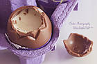 Шоколадні яєчка в лотку Milka «Löffel Ei KakaoCreme» c шоколадним мусом, 144 г., фото 5