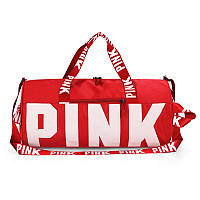 Сумка спортивна жіноча pink для фітнесу iBag Червоний (IBS145R)