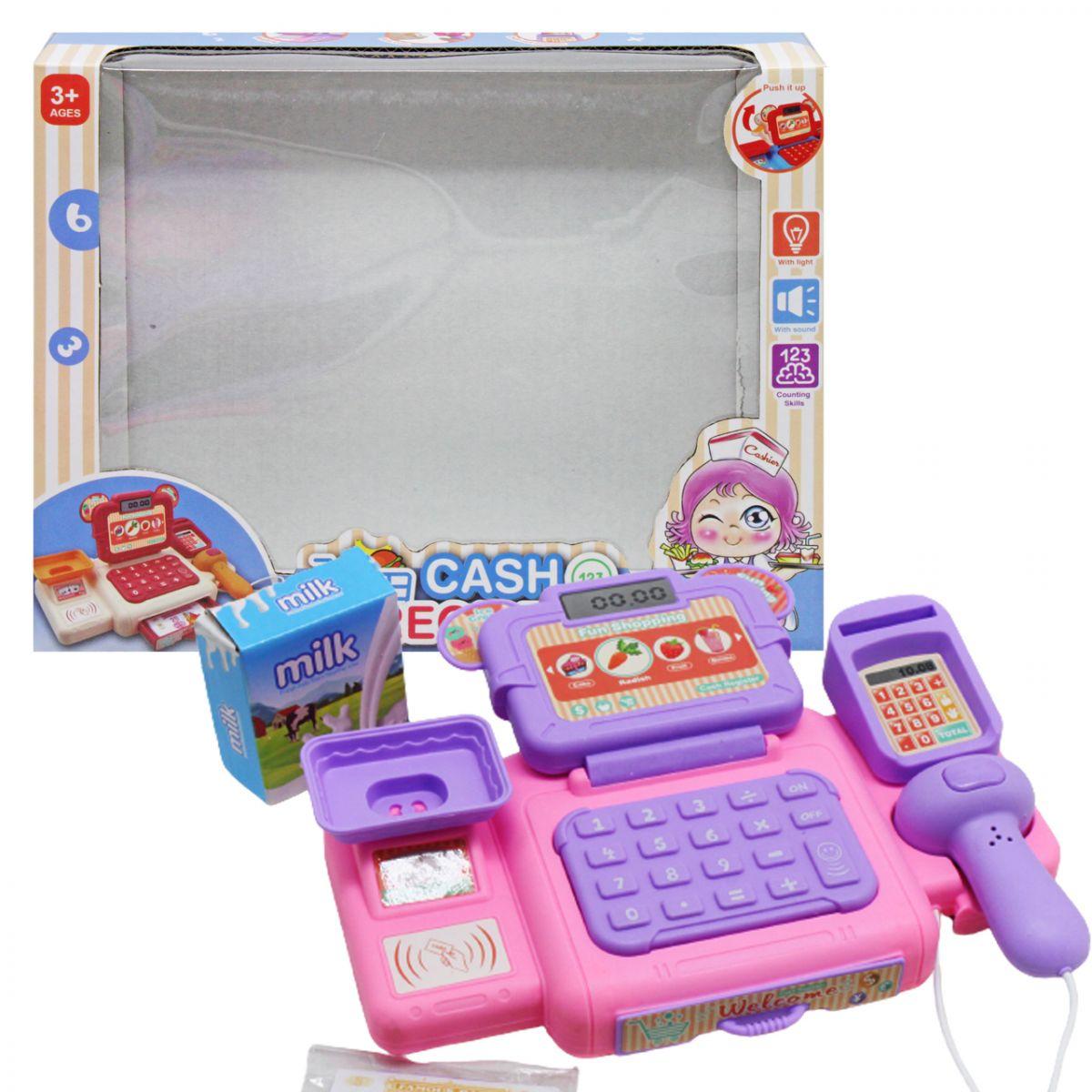 Кассовый аппарат Cash Register розовый MIC (1G-Y/P) - фото 2 - id-p2105889592