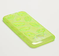 Чохол силіконовий 3D Lips Samsung J1 SM-J100H Acid Green