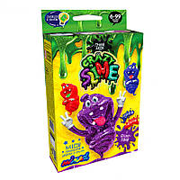 Детский набор для проведения опытов "Crazy Slime" Danko Toys SLM-02 укр Фиолетовый
