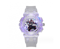 Наручний годинник Дитячій Iron Man white\transparent