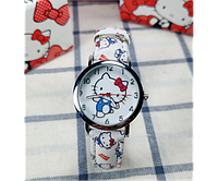 Наручний годинник Дитячій Hello Kitty металевий white