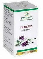 Люцерна (Alfalfa), (Medicago sativa) (90 таблеток по 0,4 г)