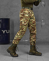Штаны мультикам прочные демисезонные, боевые штаны мультикам рип-стоп, штурмовые штаны vj539