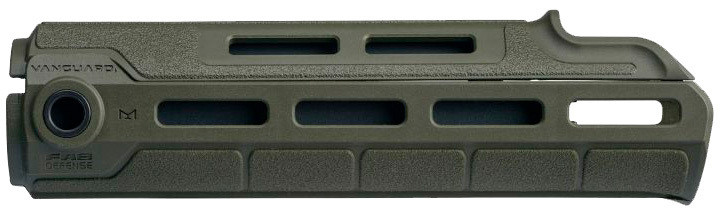 Цевье FAB Defense VANGUARD AR15 M-LOK. Колір — олива