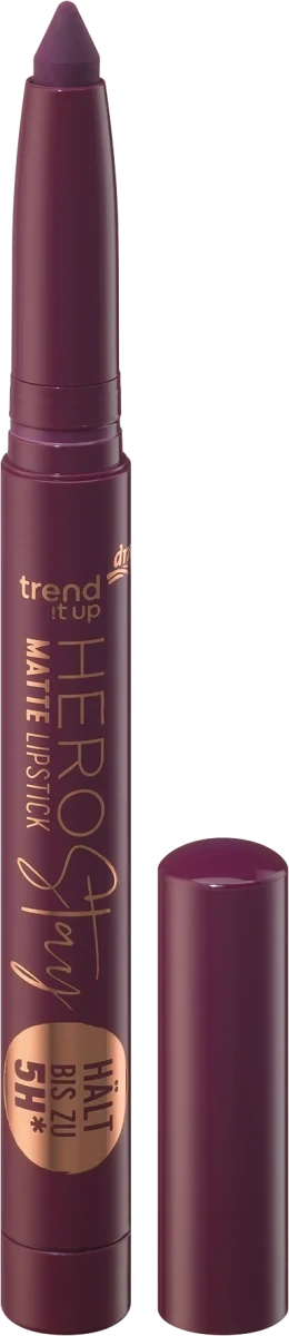 Помада для губ trend IT UP Lippenstift Hero Stay Matte Purple №030, фото 1