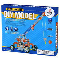 Конструктор металевий Same Toy Inteligent DIY Model Кран підйомний 413 ел. WC58AUt