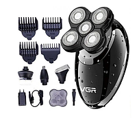 Бритва для сухого гоління та вологого гоління VGR V302 Машинка для стриження волосся бездротова
