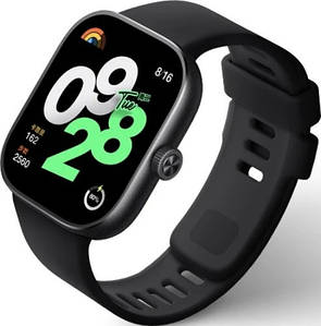 Смарт-годинник Redmi Watch 4 Black Global Version ( гарантія 12 місяців)