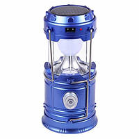 Ліхтар для кемпінгу із сонячною батареєю 2в1 BioLite Camp Solar Lantern розкладний Blue