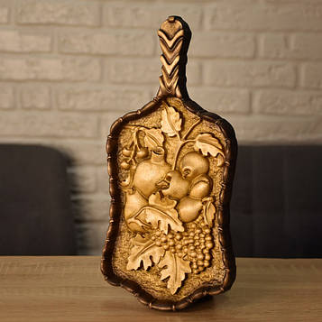 Дошка обробна кухонна в українському стилі Розмір 11 х 25 см. Код/Артикул 101