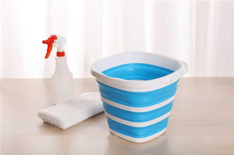 Ведро 10 литров туристическое складное Collapsible Bucket! Скидочка - фото 2 - id-p2105772157