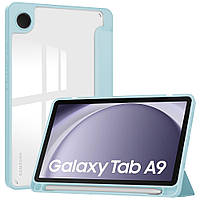 Чехол для Samsung Galaxy Tab A9 8.7" SM-X110, SM-X115 Galeo Hybrid Case with S-Pen Holder Light Blue